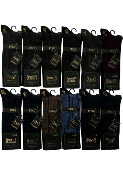 Acar Bamboo Erkek Çorap 12'li