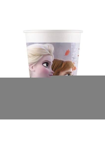 Frozen 2 Karton Bardak 8'li