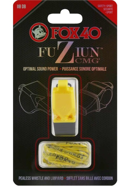 Fox 40 Fuziun Cmg Düdük Sarı - Ipli 8603-0208