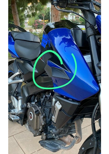Motosiklet Aerodinamik Yan Kanat Takımı modelleri