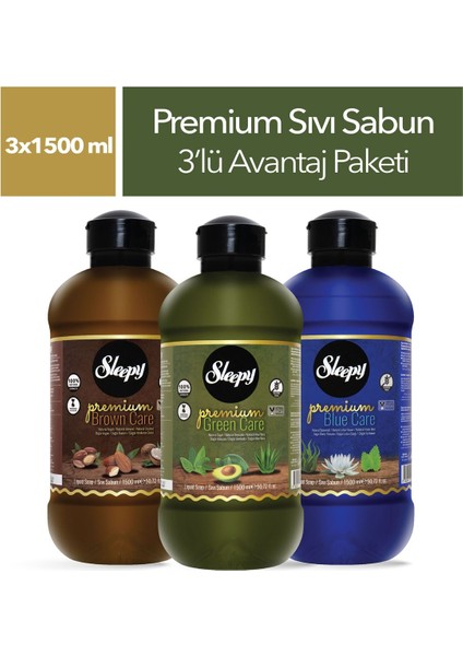 Premium Serisi Sıvı Sabun 3X1500 ml