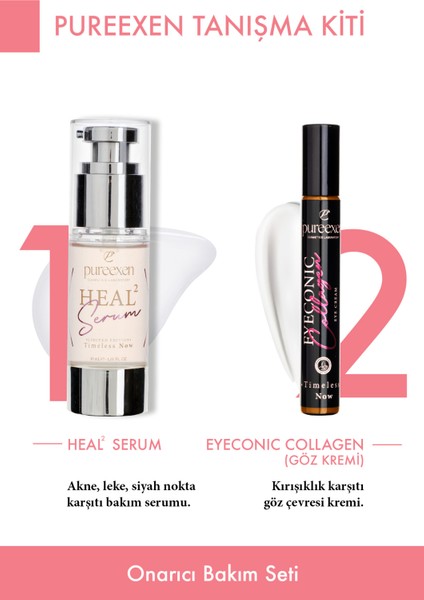 Cosmetıcs Laboratory Heal Serum+ Eyeconic Yaslanma Karşıtı 2li Özel Tanışma Kiti modelleri