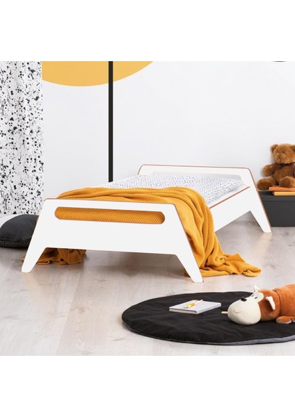 Montes Tek Kişilik Karyola Mdf Montessori Çocuk ve Bebek Yatak