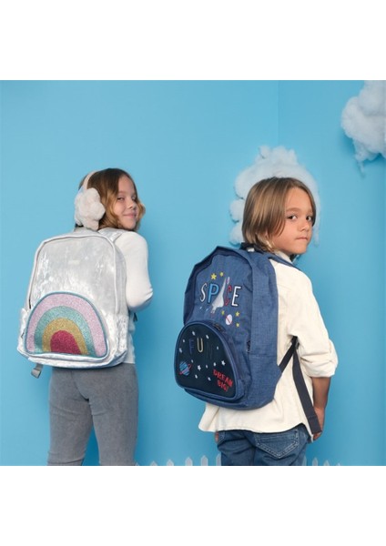 Space Fun Uzay Temalı Erkek Çocuk Sırt Çantası Lacivert fiyatları