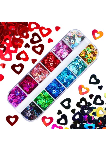 Taşlı Tırnak Dekorasyon Seti - Çok Renkli (Yurt Dışından)