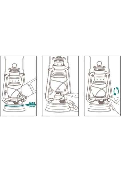 Kurtbeymutfak Gemici Feneri Kırmızı Büyük Boy+ 400 ml Kandilyağı +1 M Yedek Fitil fırsatları