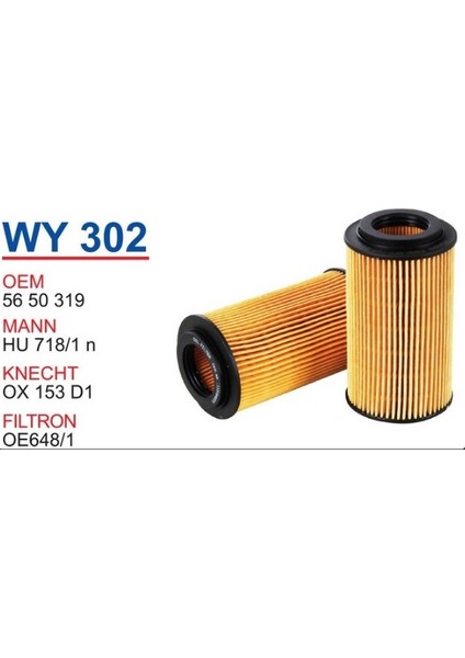 Fıltre Yag ( Opel : Vectra B-Frontera-Omega 20D )