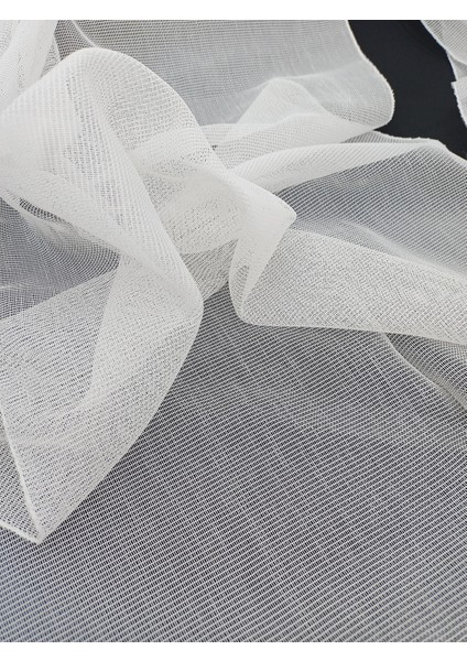 Etekleri Kurşunlu Düz Tül Perde 1/2 Pile fiyatları