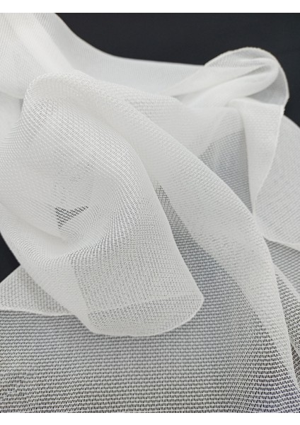 Etekleri Kurşunlu Düz Desing Tül Perde 1/2 Pile fiyatları