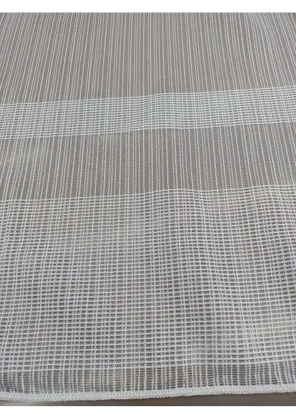 Eteği Kurşunlu Düz Zırhlı Dokuma Tül Perde 1/2 Pile fiyatları