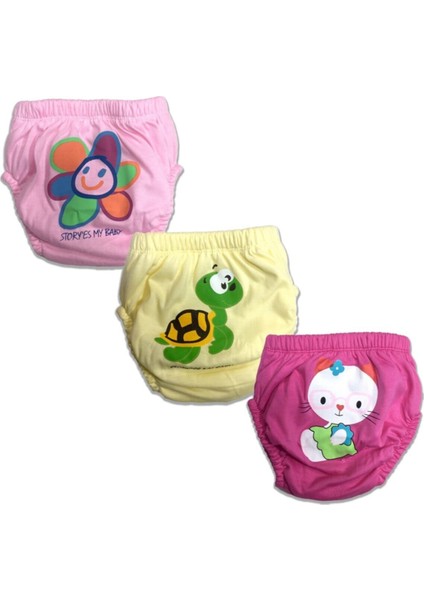 Storybaby Büyük Beden 3'lü Kız Alıştırma Kilodu