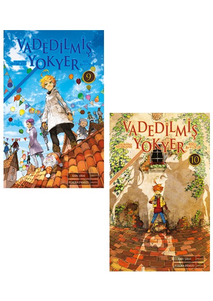 Vadedilmiş Yokyer 9-10. Ciltler Manga Seti - Kaiu Şirai