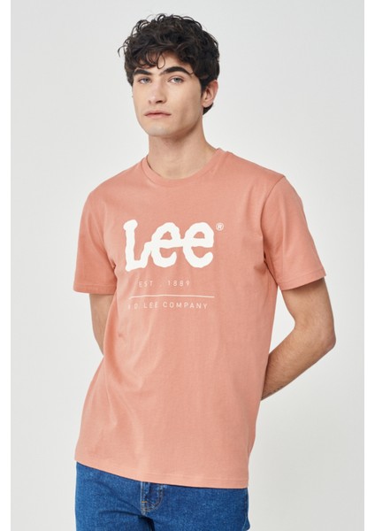 Lee Regular Fit Normal Kesim %100 Pamuk Bisiklet Yaka Tişört fiyatları