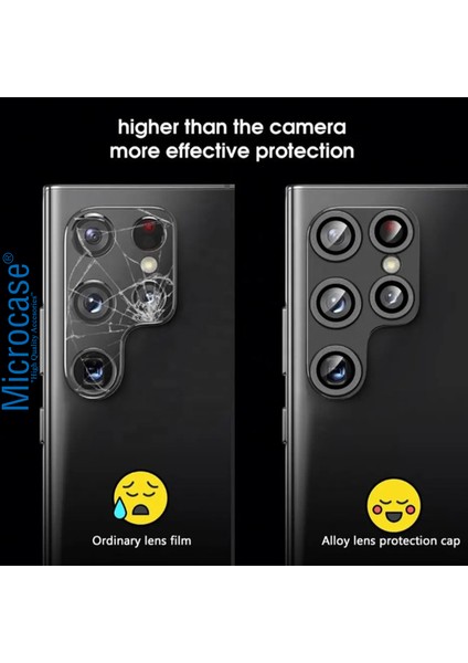 Samsung Galaxy S23 Alüminyum Lens Koruma Halkası - AL3561 modelleri
