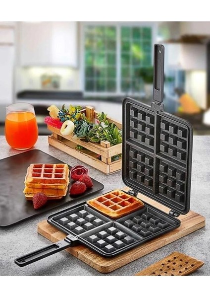 Polo Chef Polochef Vanessa Granit Waffle Tava