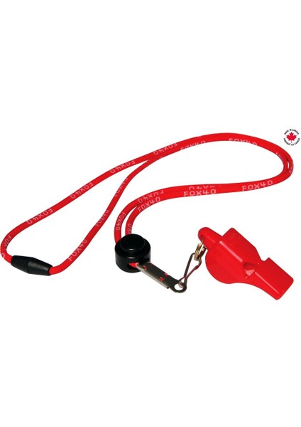 Fox 40 Mini Safety Düdük Kırmızı- Ipli 9803-0108