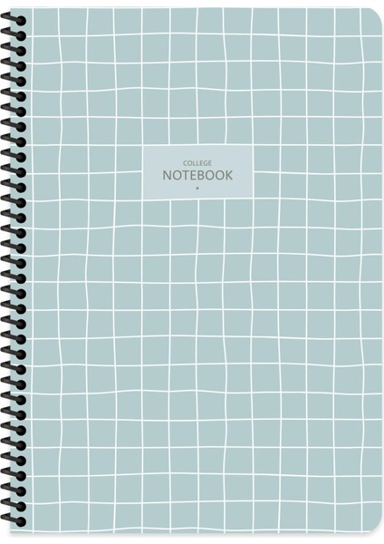 A4 Çizgili Defter College - Yeşil