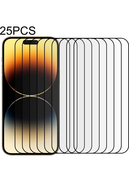 Apple iPhone 14 Pro Için 25 Adet Temizli Gl Filmi (Yurt Dışından)