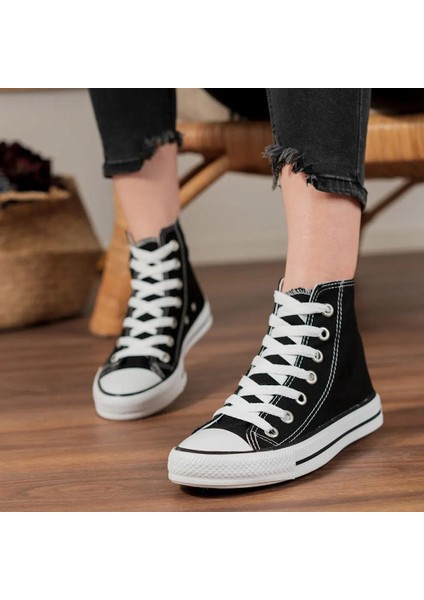 Unisex Sneaker Spor Ayakkabı Siyah