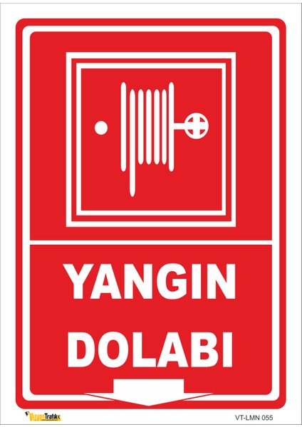 Yangın Dolabı Levhası
