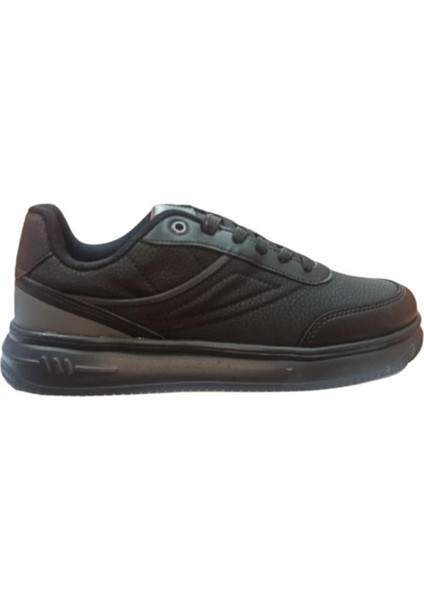 231-1087 Mr. Erkek Siyah Sneaker Ayakkabı