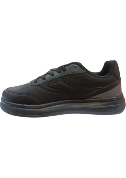 231-1087 Mr. Erkek Siyah Sneaker Ayakkabı