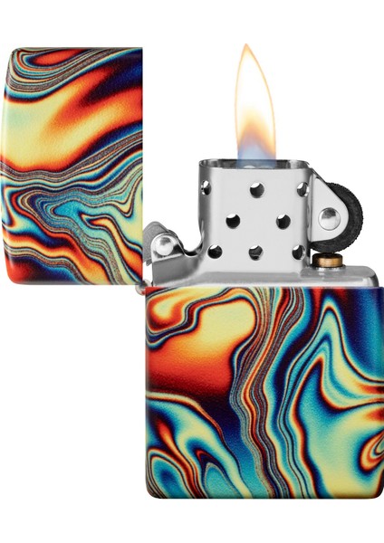 Çakmak Colorful Swirl Tasarımıyla Şık ve Dayanıklı Mat Beyaz Pirinç Alaşım 48612 modelleri