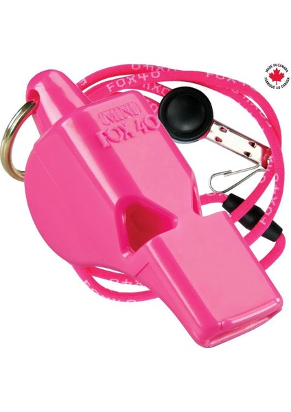 Fox 40 Mini Safety Düdük Pembe - Ipli 9803-0408