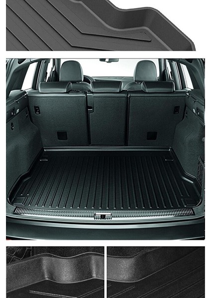 Volkswagen Jetta 2011 Sonrası (Cepli) 3D Bagaj Havuzu