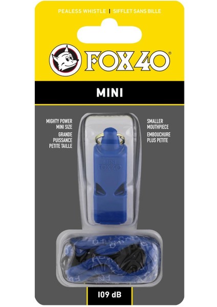 Fox 40 Mini Safety Düdük Mavi - Ipli 9803-0508