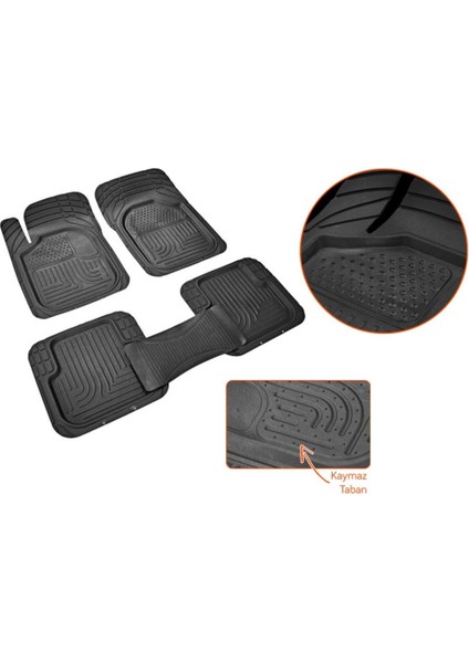 Mitsubishi Space Star Araca Uyumlu 4d Havuzlu Derin Paspas Takımı fiyatları