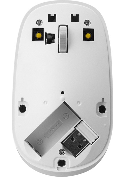 Altec Lansing ALBM7305 Beyaz 2.4ghz USB 1600DPI Alkalin Pilli Kablosuz Mouse