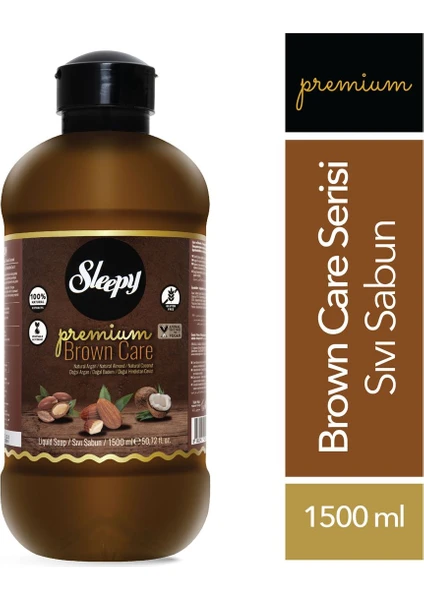 Premium Brown Care Serisi Sıvı Sabun 1500 ml