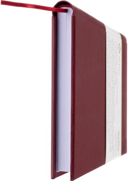 Kareli Defter - %100 El Yapımı, El Dikişi (İplik Dikiş) Özel Tasarım – Termo Deri Ciltli, “Benzersiz Ürün” A/5 Bordo