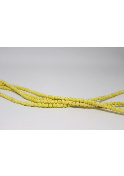 Lav Taşı Sarı Renkli Dizi 6mm fırsatları