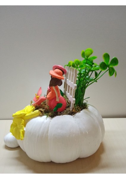 Best Friends Hediyesi Kız Arkadaşa Doğum Günü Hediyesi Beyaz Kabak Teraryum fiyatları