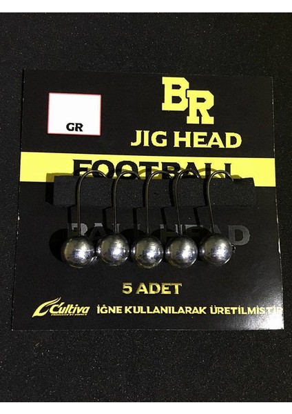 Bera Football Jighead No:6