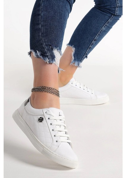 Tiggy Cilt Rahat Taban Kadın Sneaker