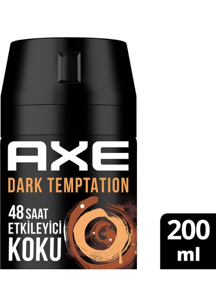 Erkek Sprey Deodorant Dark Temptation XL 48 Saat Etkileyici Koku 200 ml