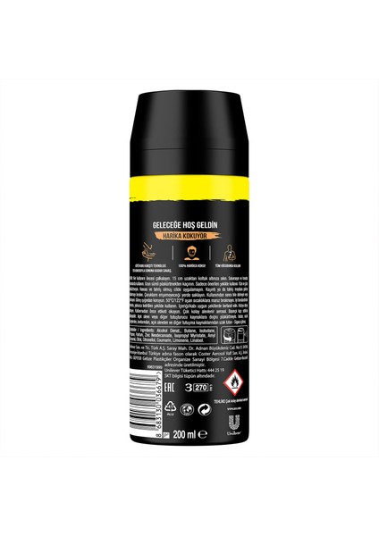 Erkek Sprey Deodorant Dark Temptation XL 48 Saat Etkileyici Koku 200 ml