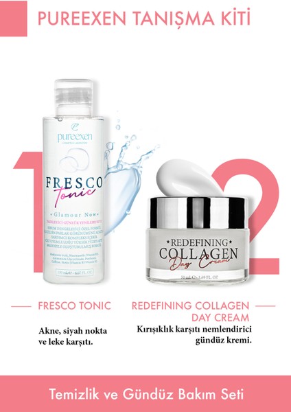 Cosmetıcs Laboratory Günlük Temizleyici Fresco Tonik ve Gündüz Krem Seti