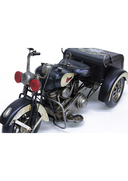 Nostaljik Patrol Metal Motosiklet Büyük Boy 38CM indirimleri
