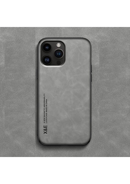 For iPhone 14 Pro Cilt Hissi Manyetik Emme Cep Telefonu Kılıfları (Yurt Dışından)