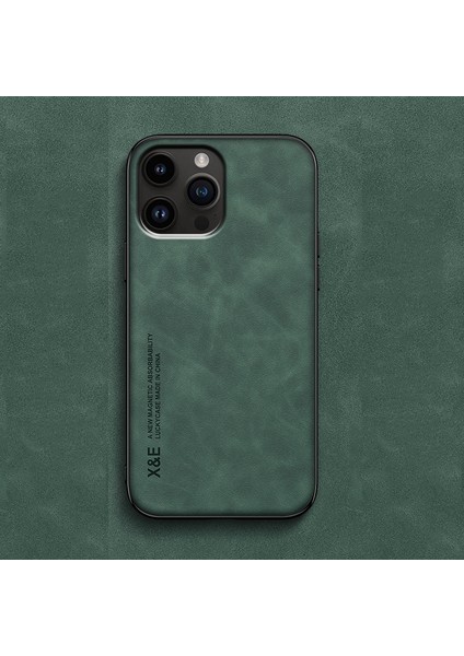 For iPhone 14 Pro Cilt Hissi Manyetik Emme Cep Telefonu Kılıfları (Yurt Dışından)