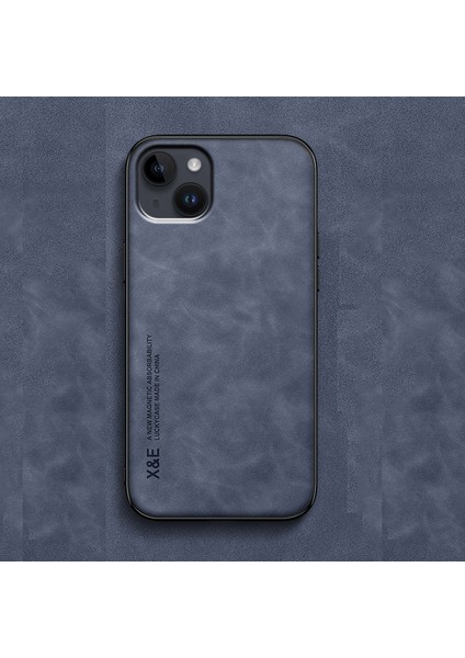 For iPhone 14 Plus Cilt Hissi Manyetik Emme Cep Telefonu Kılıfları (Yurt Dışından)