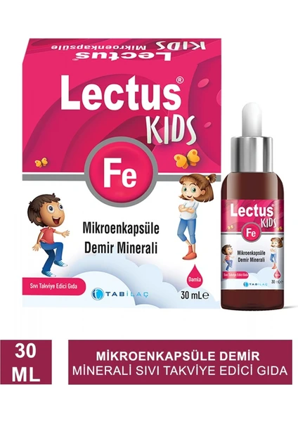 Tab İlaç Lectus Kids Demir 30 ml