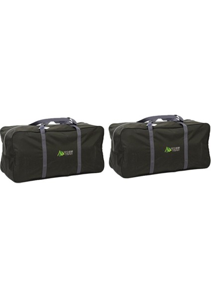 2 Adet Kamp Tente Çadır Depolama Çantası Balıkçılık Ekipmanları Duffle (Yurt Dışından)
