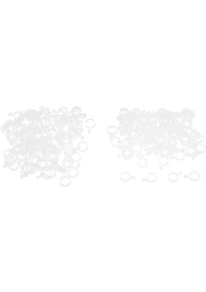 200X S Balıkçılık 3mm Balıkçılık Takım Topları Mikro Bantlar Sazan (Yurt Dışından)