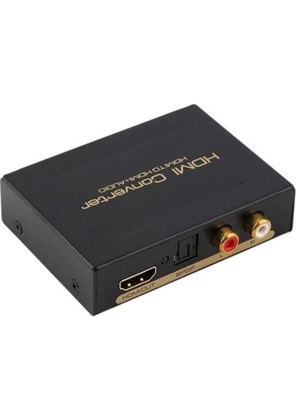 HDMI Ses Ayırıcı HDMI Giriş Optik Rca Çıkış