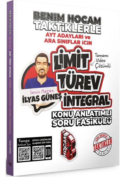 2023 AYT Adayları ve Ara Sınıflar Için Taktiklerle Limit Türev Integral Konu Anlatımlı Soru Bankası Fasikülü